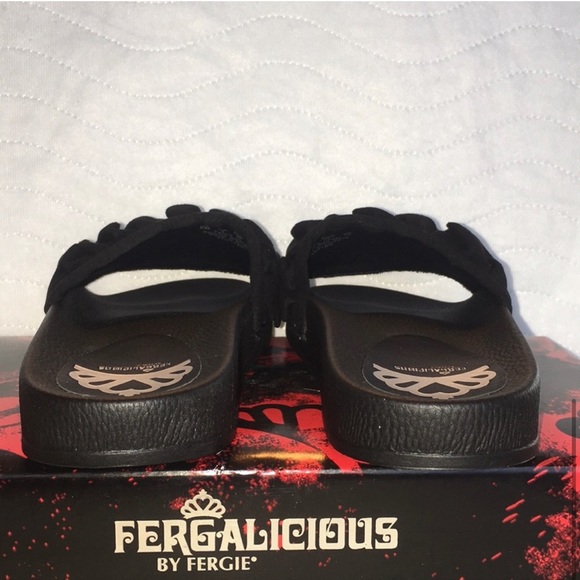 Fergalicious Slide On Sandals Size 6M NWT - Picture 5 of 8